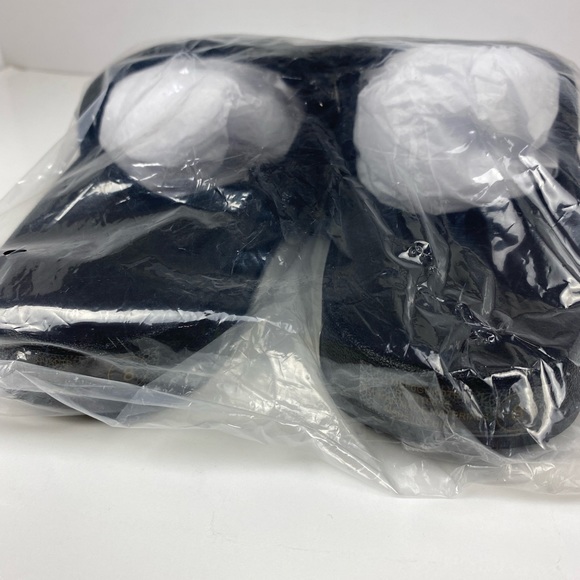 NWT Playboy By PacSun Women's Black Spoiled Slide Sandals Black - Picture 5 of 9